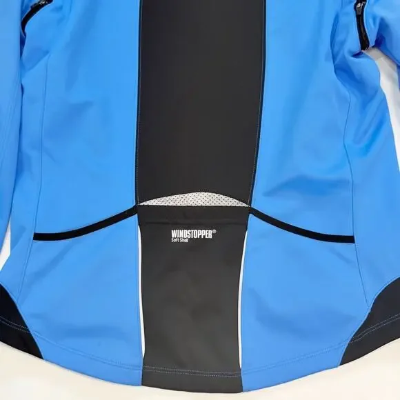 GORE Windstopper Cycling Jacket XL Zip Off Sleeves Softshell Convertible - Picture 11 of 11